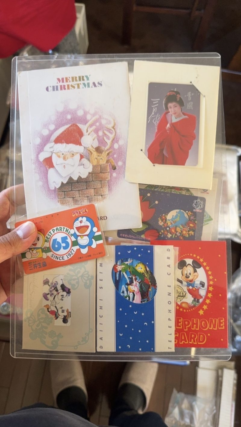 使わなくなったテレカ